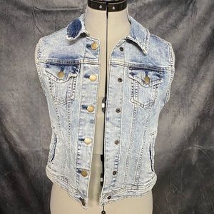 Gap Kids denim vest.